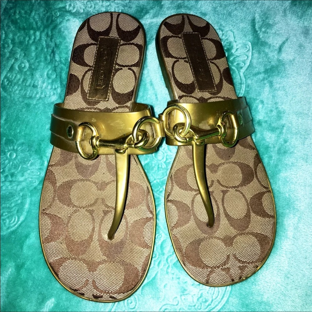 Coach sandals